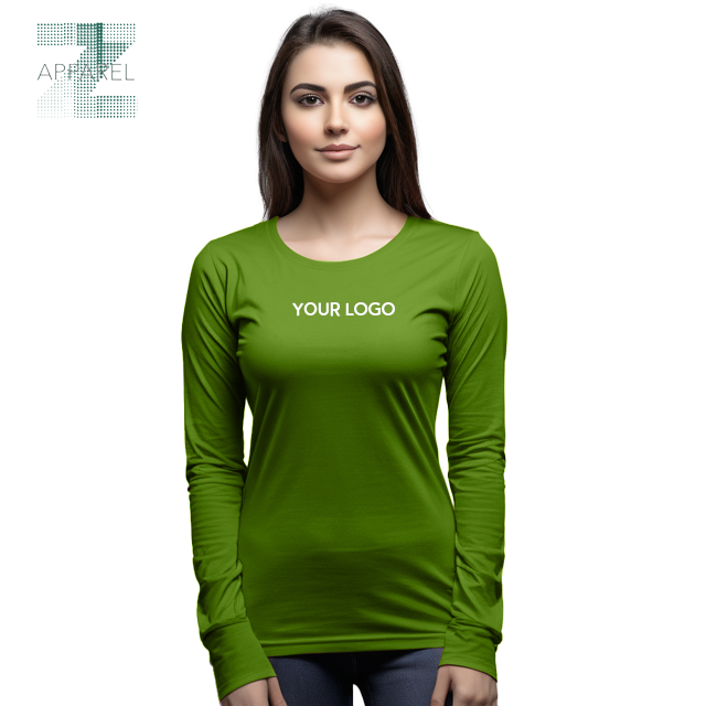 Breathable high Quality Full sleeve t-shirt for women