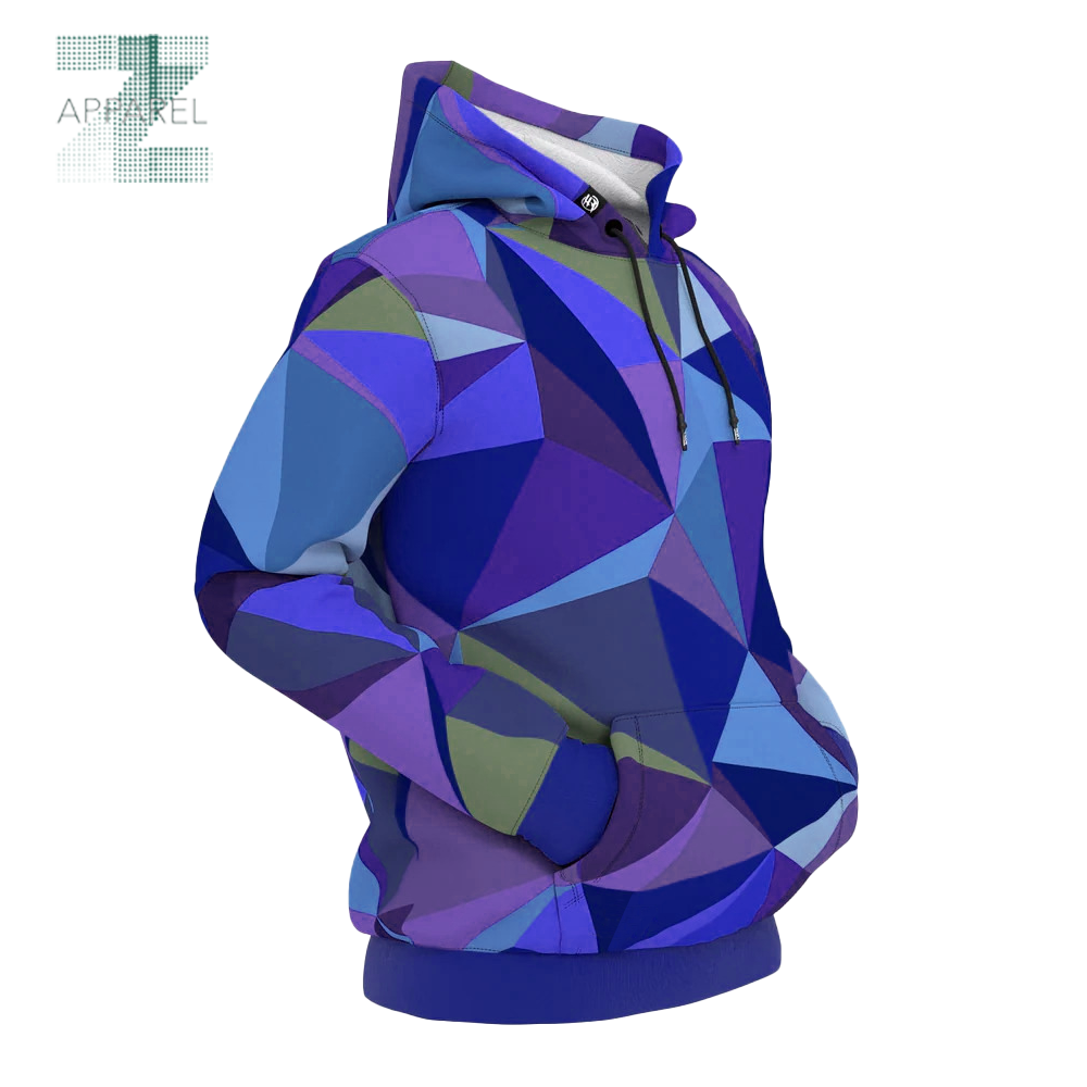 Hot Selling Breathable Digital printed hoodies for men American Fashion