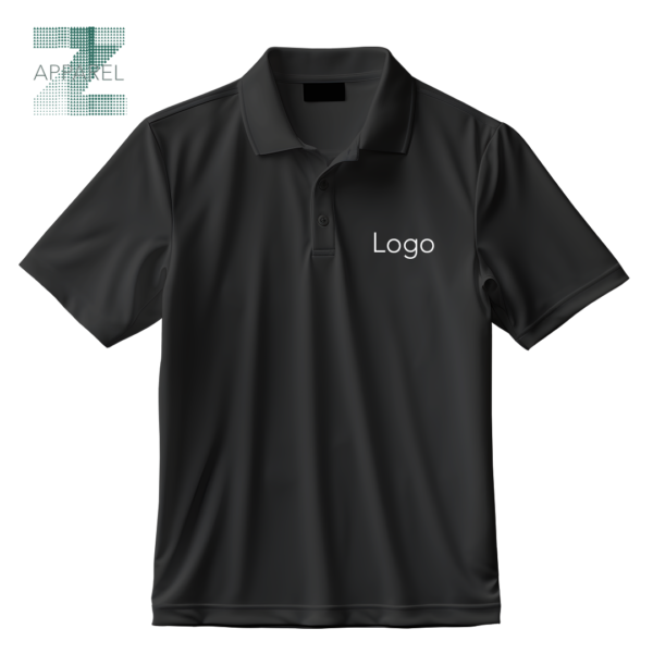 Wholesale High Standard Men's Polo Shirt - Custom Logo, 100% Cotton - Image 3