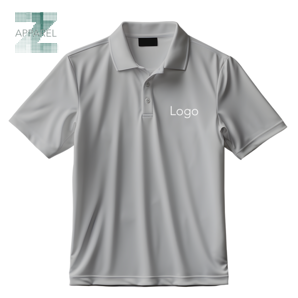 Wholesale High Standard Men's Polo Shirt - Custom Logo, 100% Cotton - Image 2