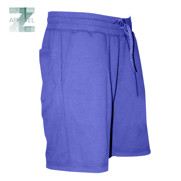 Breathable Men's Pique Fabric Shorts - High Street Fashion with 300gsm Elastic Waist - Image 2