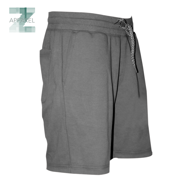 Breathable Men's Pique Fabric Shorts - High Street Fashion with 300gsm Elastic Waist - Image 3