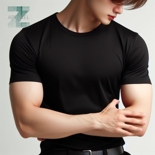High Quality Wholesale Men's Plain T-shirt - 100% Cotton, 180gsm - Image 3