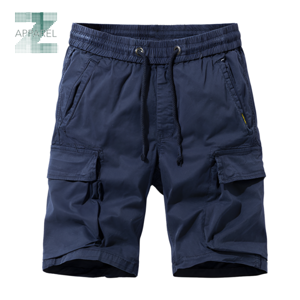 High Quality Men's Loose Cargo Shorts 55% Cotton 45% Polyester Wholesale Cargo Shorts for Men - Image 4