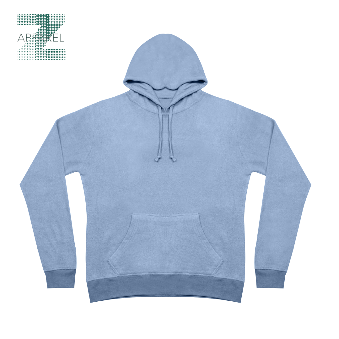 Men's Reverse Hoodie - 240gsm 55% Cotton 45% Polyester Designed with a unique inside-out fleece fabric