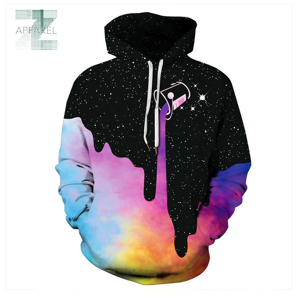 Breathable 3D Digital Printed Hoodies - 240gsm Cotton Polyester Blend Combining innovative design and superior comfort