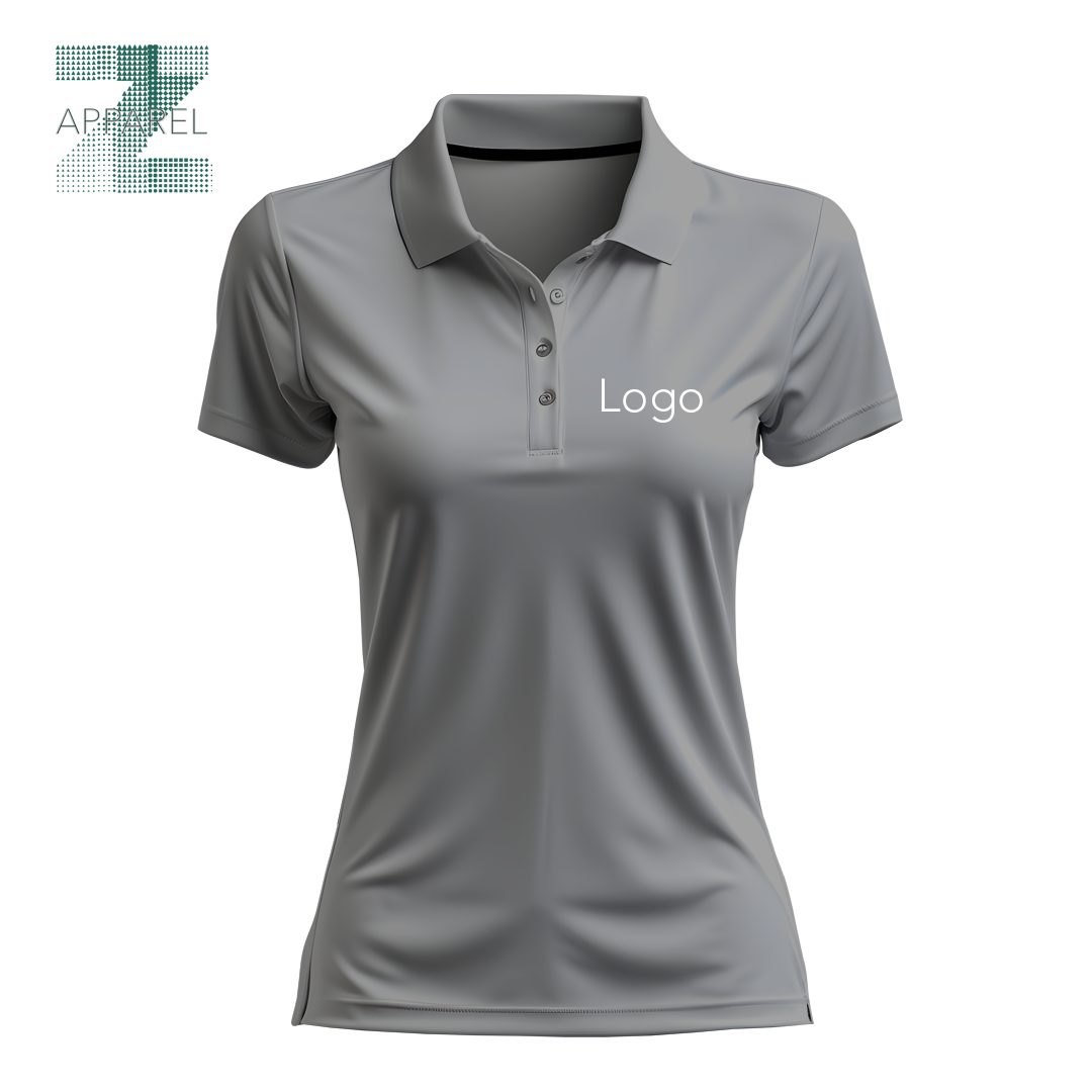 Women's Polo Shirts crafted with High-Quality 100% cotton custom logo Ideal for both casual and professional