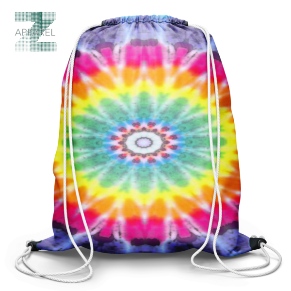 Tie Dye Drawstring Backpack